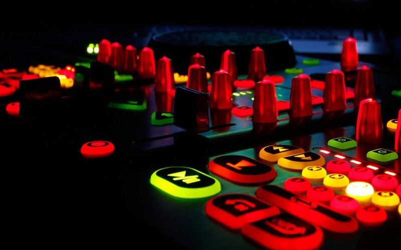 Glowing Control Panel