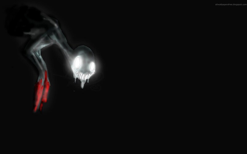 Glowing Creature with Red Claws