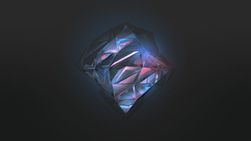 Glowing Crystal Gem