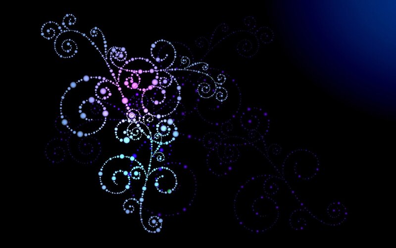 Glowing Dot Pattern