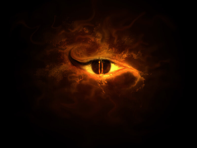Glowing Dragon Eye