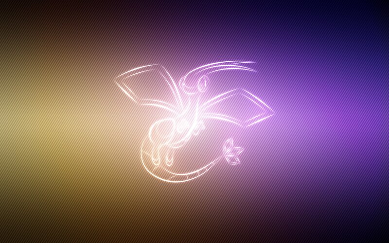 Glowing Dragon Outline — Purple, Dramatic