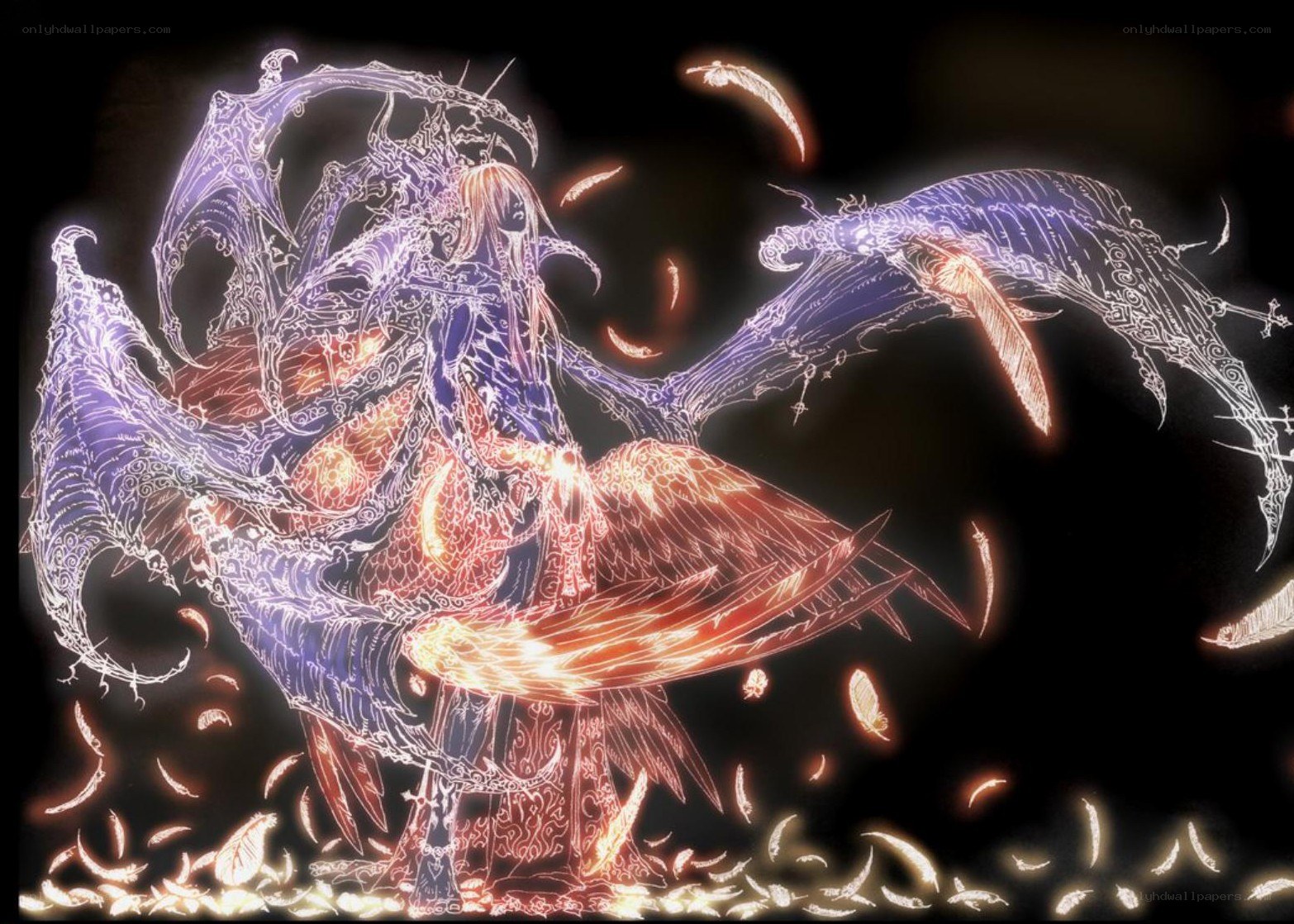 glowing dragon warrior