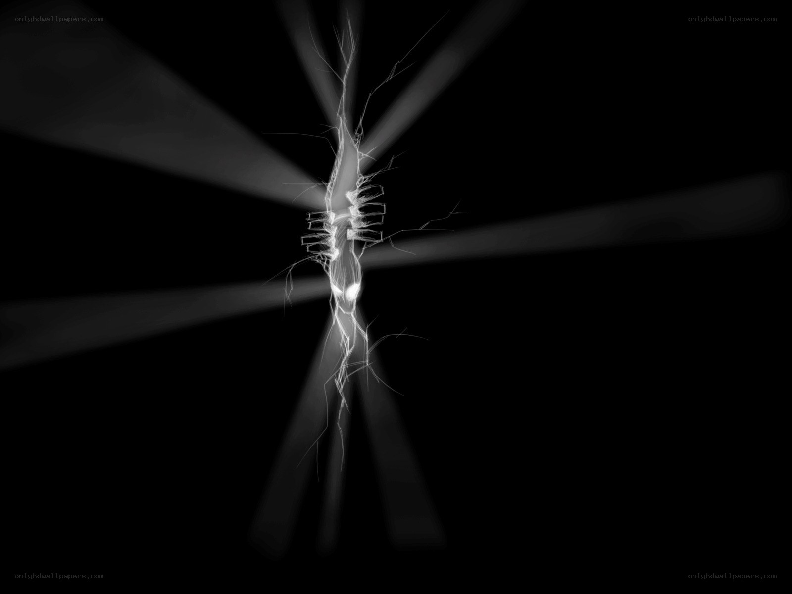 glowing energy burst