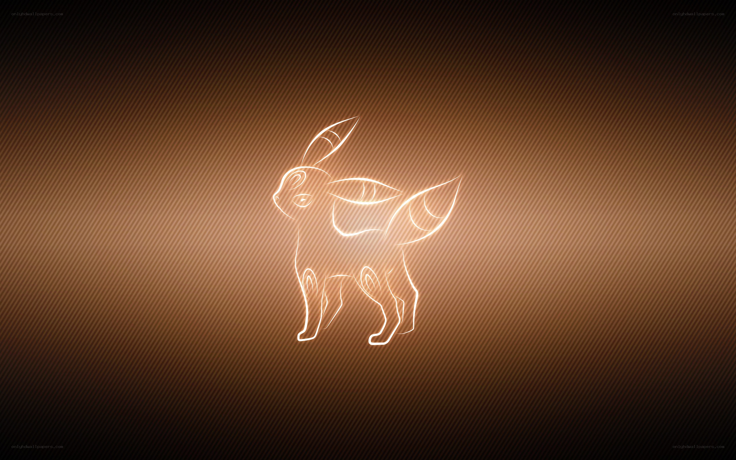 glowing espeon outline