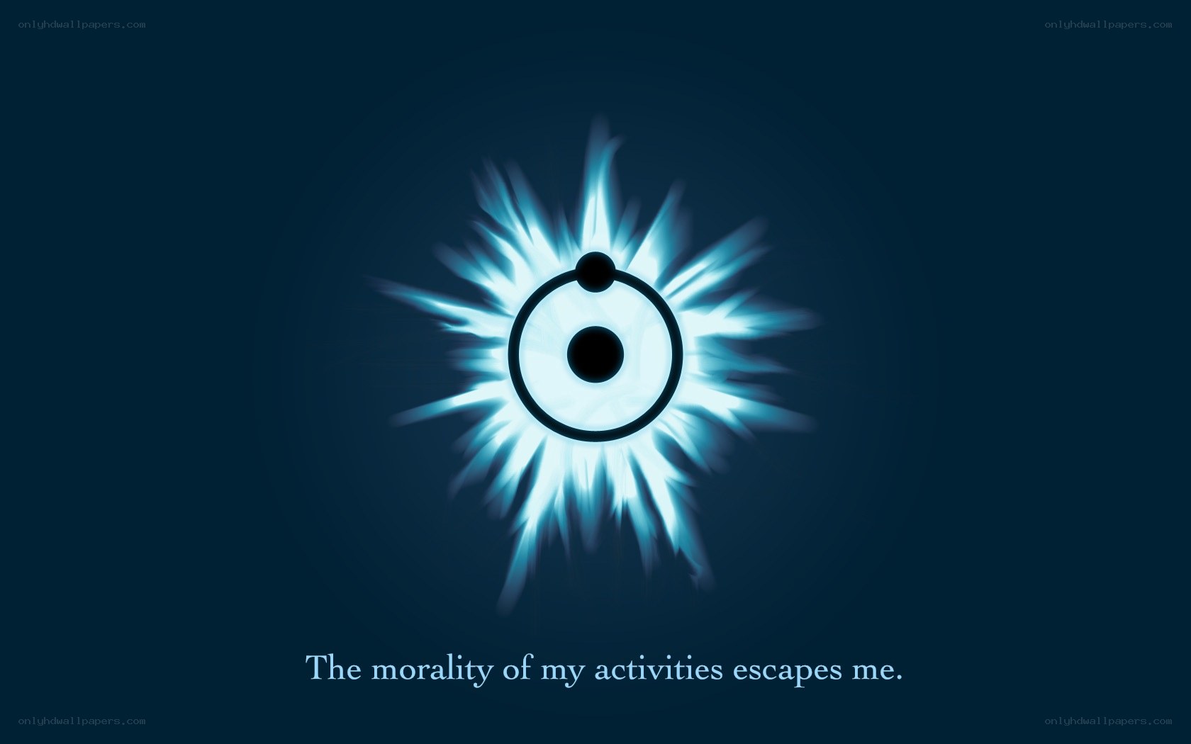 glowing eye symbol