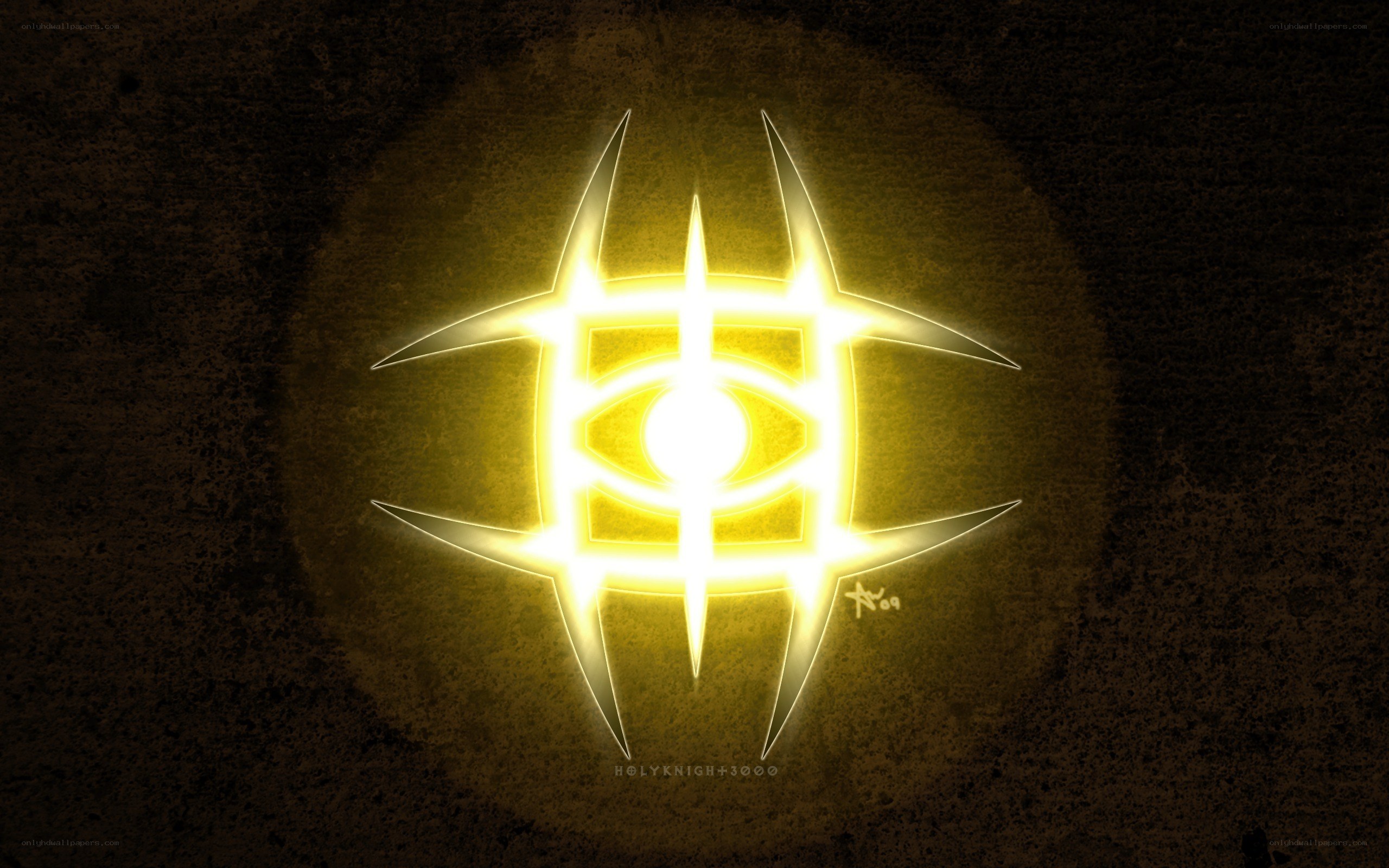 glowing eye symbol