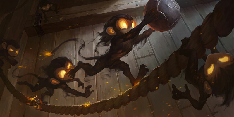 Glowing-eyed Monkeys