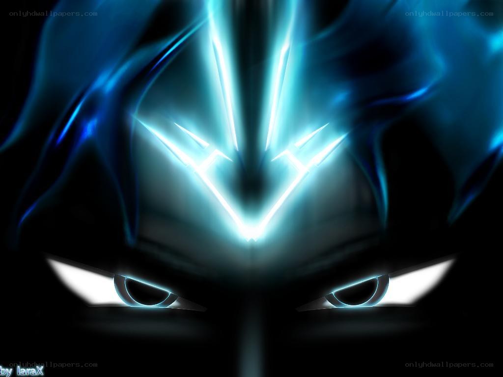 glowing eyes and forehead symbol