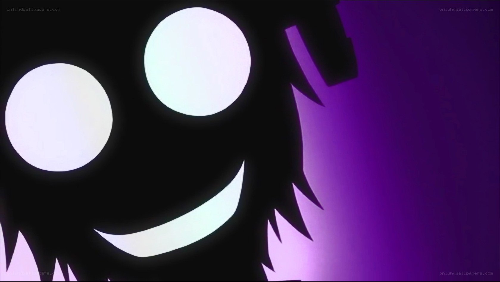 glowing eyes character