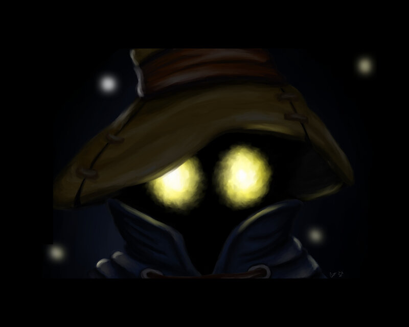 glowing eyes in the dark