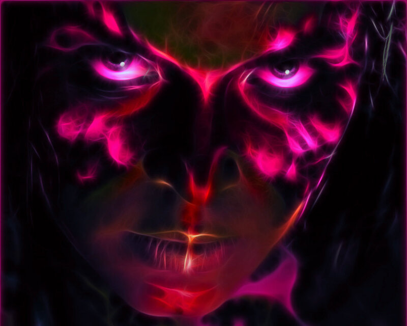 Glowing Face