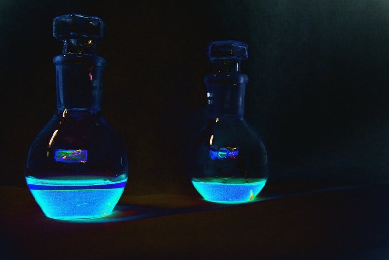 Glowing Flasks