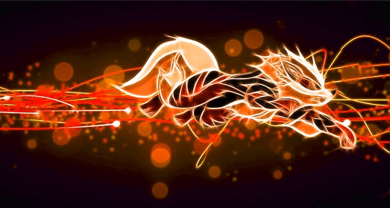 Glowing Fox Creature