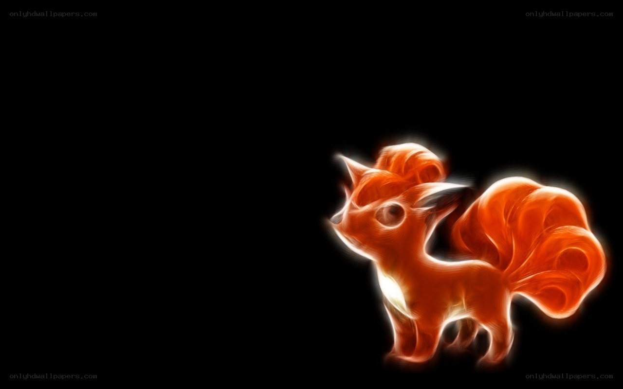 glowing fox Pokémon