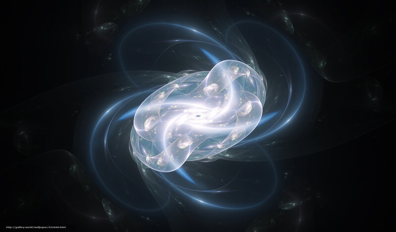 Glowing Fractal Vortex
