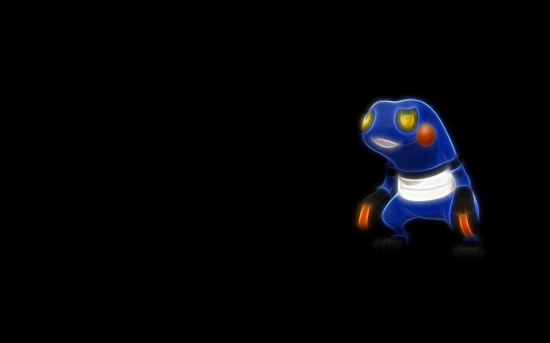 glowing frog-like creature
