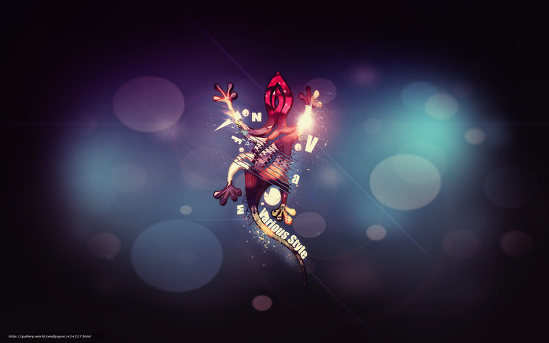 Glowing Gecko Artwork