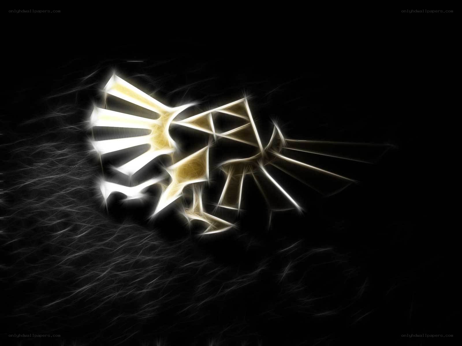 glowing golden symbol