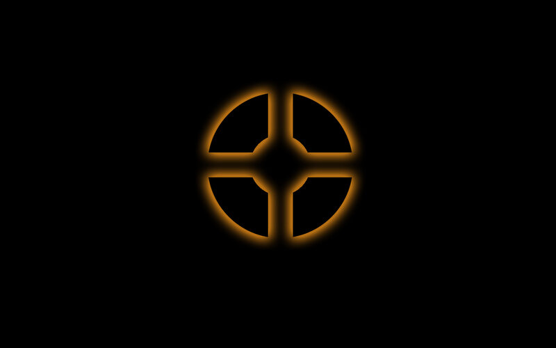 glowing golden symbol