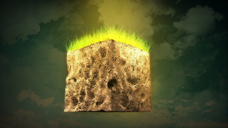 glowing grass block
