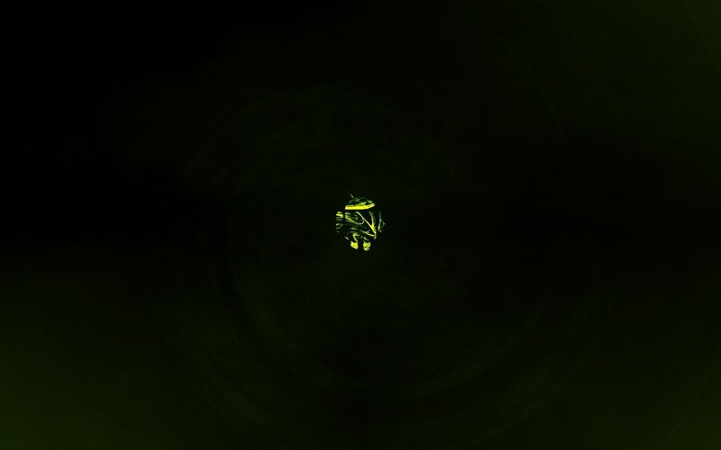Glowing Green Android