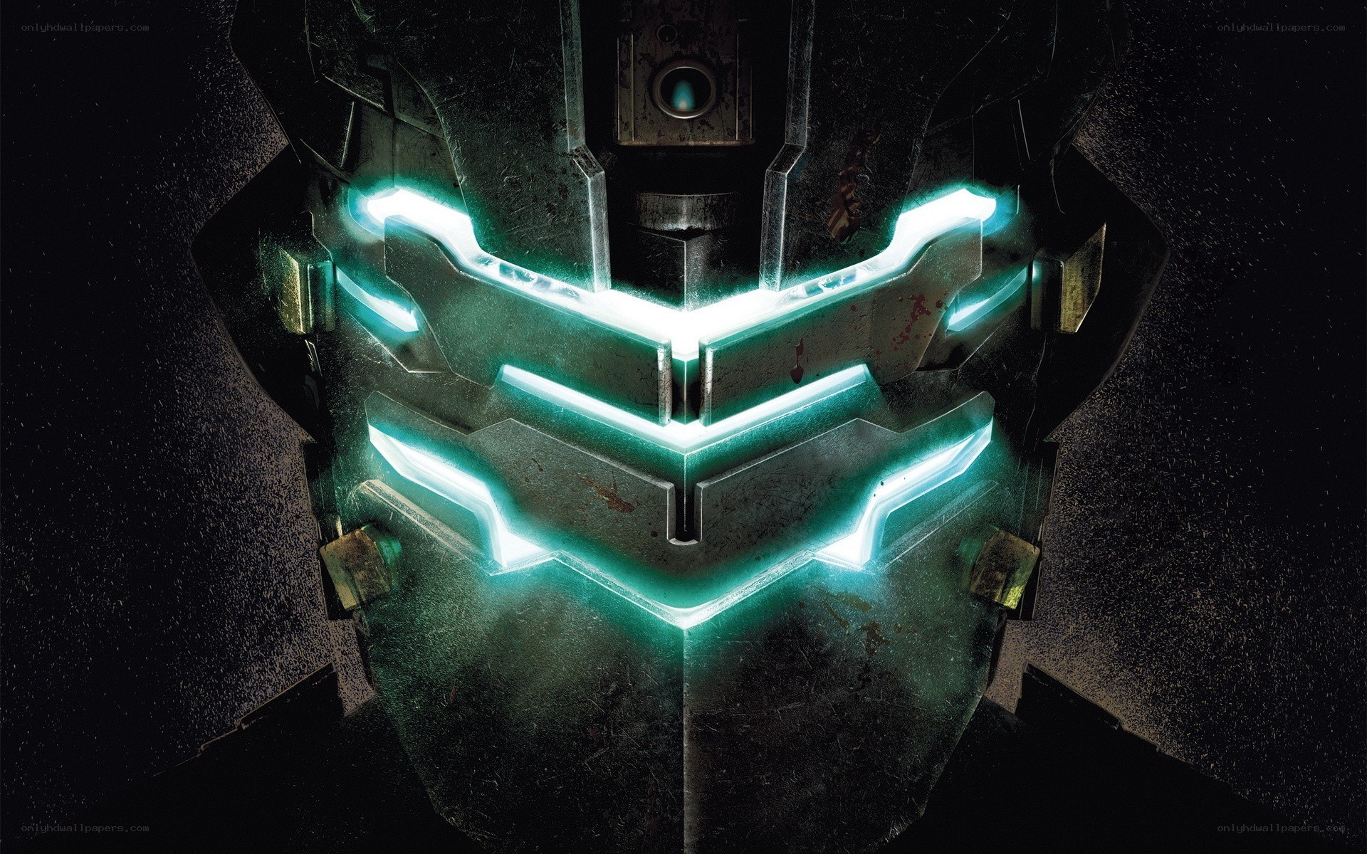 glowing green armor chest