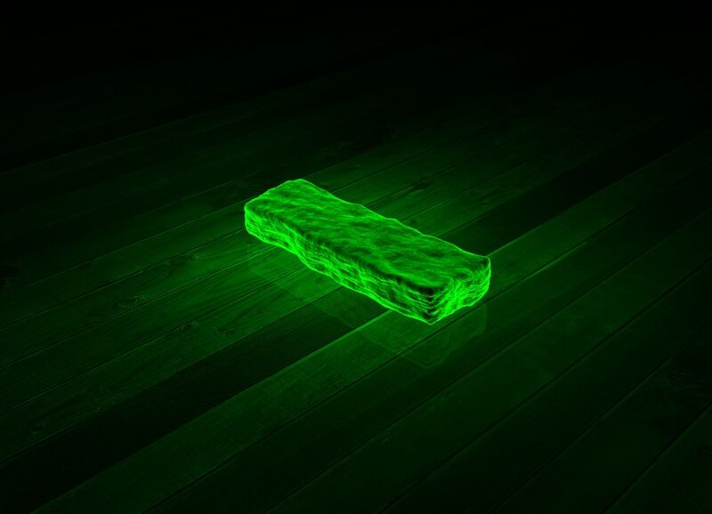 Glowing Green Block