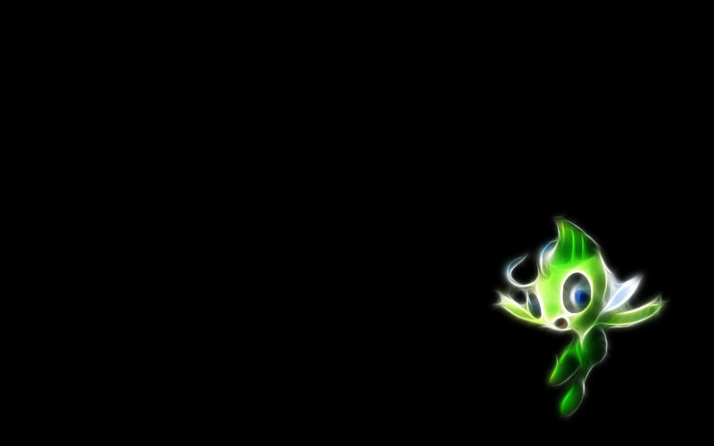 Glowing Green Creature — Dramatic, Digital Art