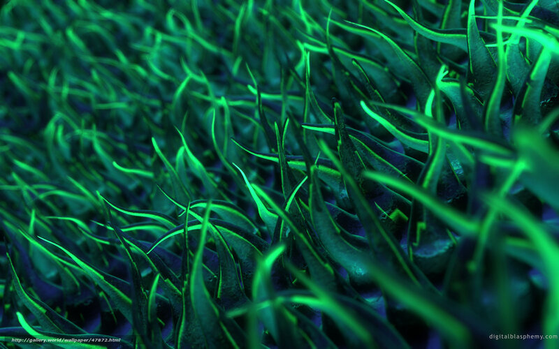 glowing green grass texture