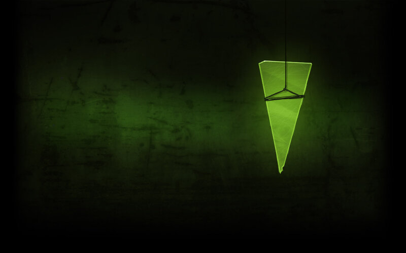 Glowing Green Lantern