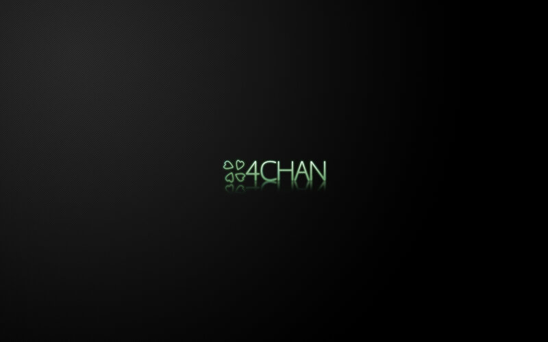 Glowing Green Logo — Black