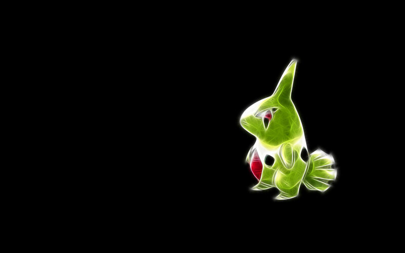 Glowing Green Pokémon
