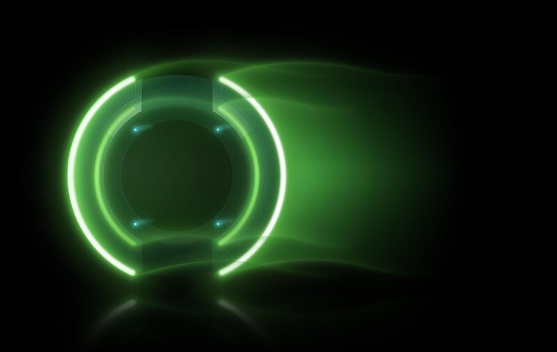 Glowing Green Ring