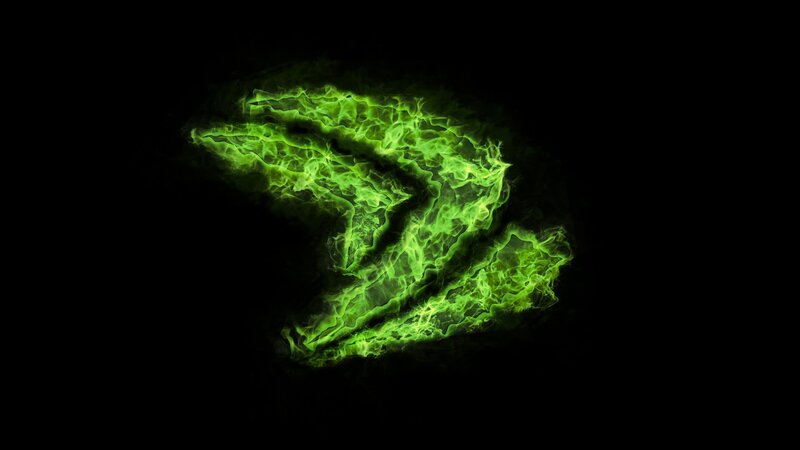 Glowing Green Symbol — Dramatic