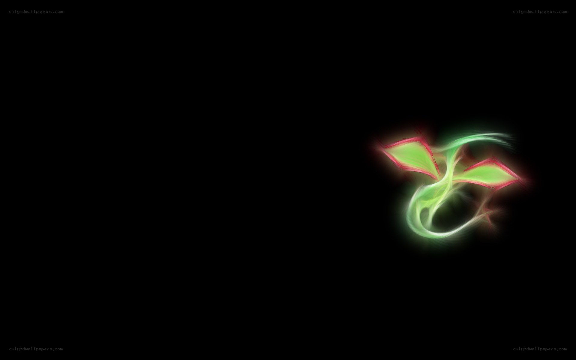 glowing green symbol