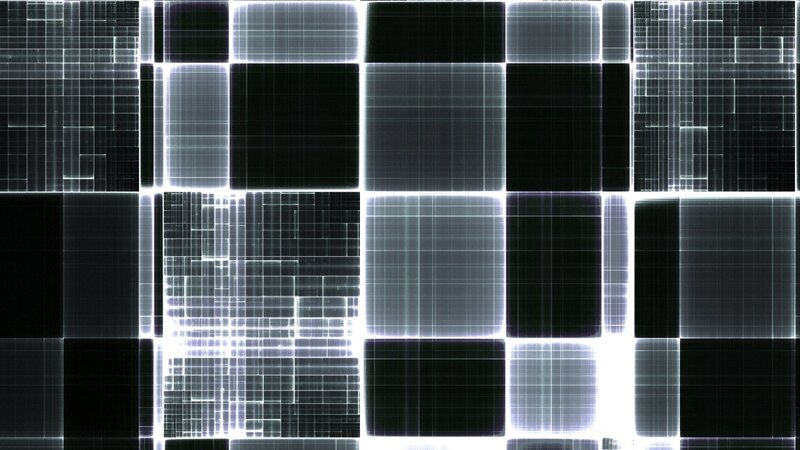 glowing grid pattern