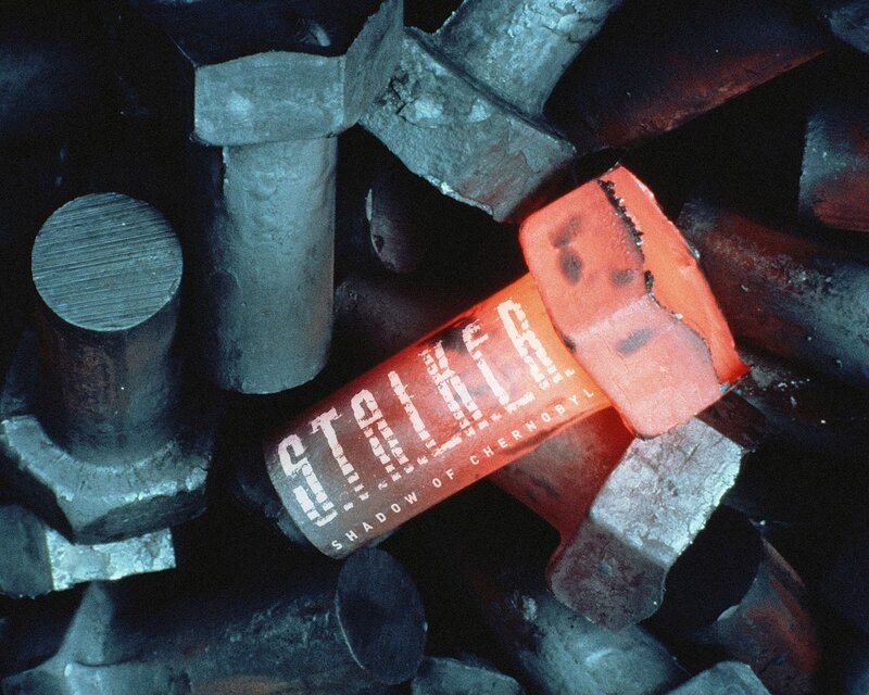 Glowing Hammer in Metal