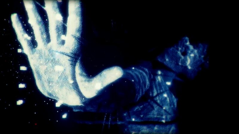 Glowing Hand in Dark