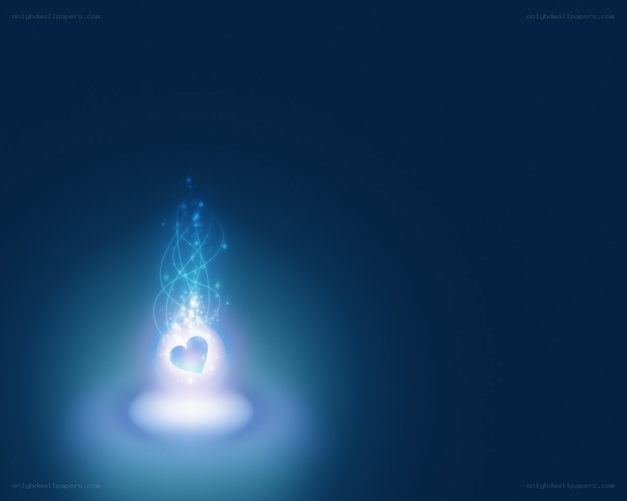 glowing heart magic