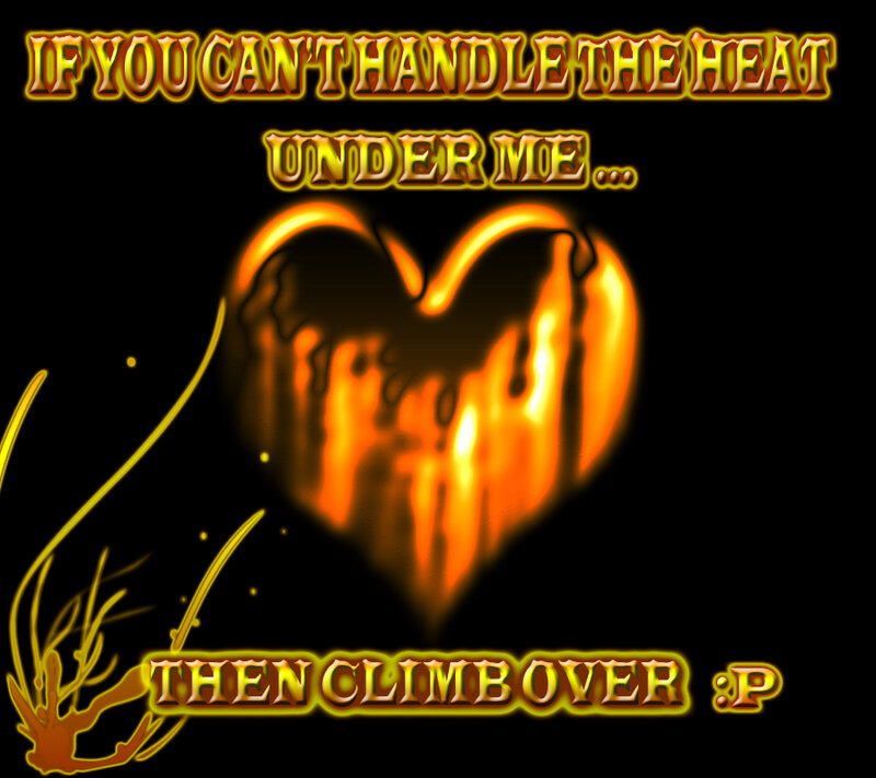 Glowing Heart Shape — Black, Dramatic