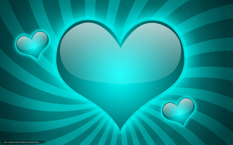 glowing heart wallpaper