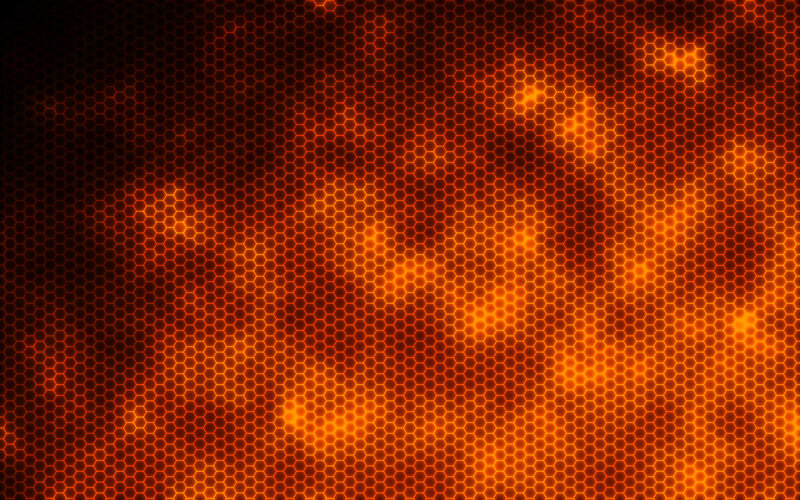 glowing hexagonal pattern
