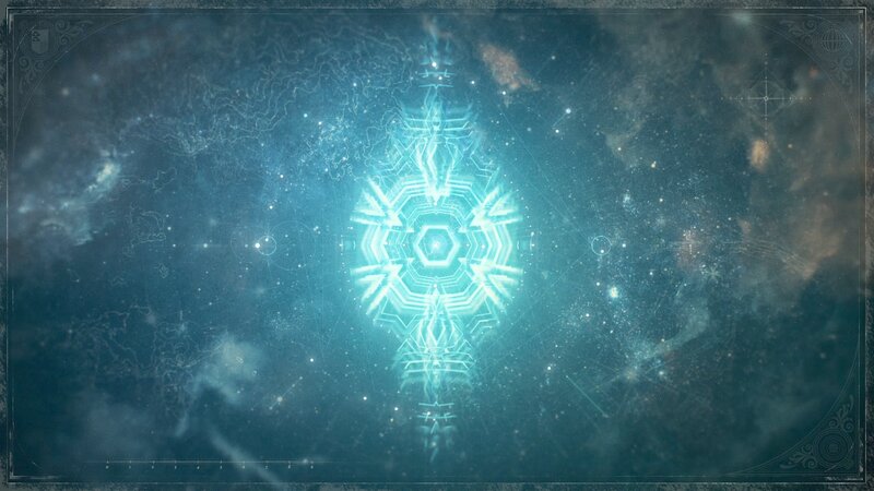 Glowing Hexagonal Symbol