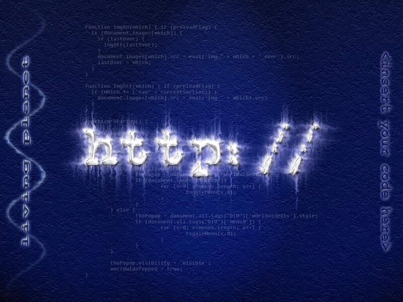 Glowing Http Text