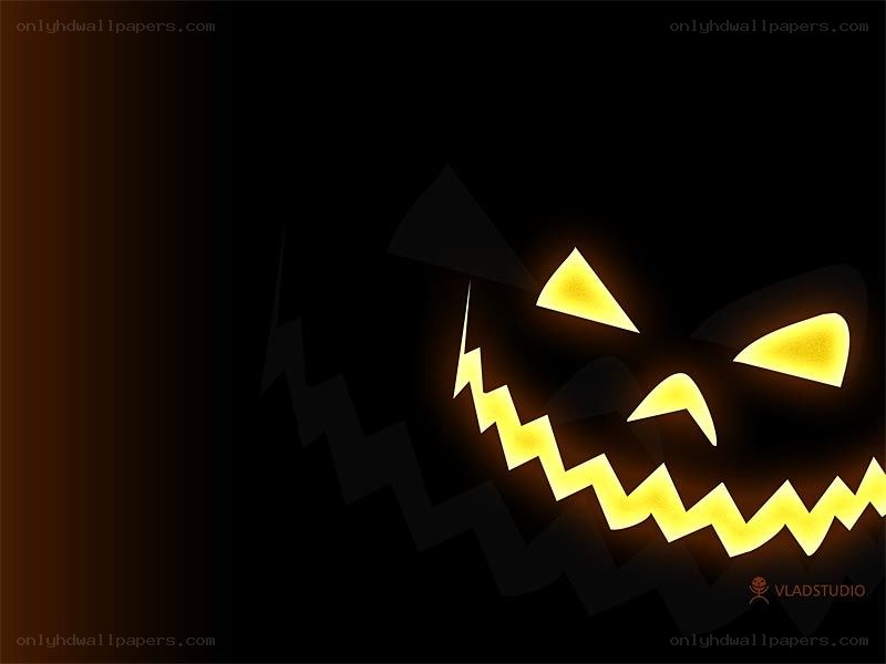 glowing jack-o-lantern face