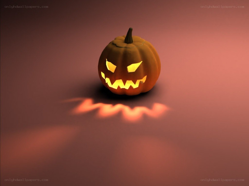 glowing jack-o-lantern pumpkin