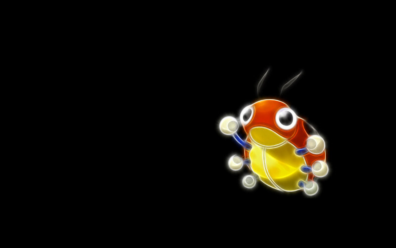 glowing ladybug character
