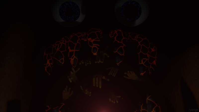 Glowing Lava Monster
