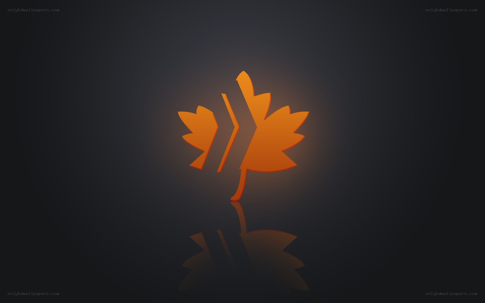 glowing leaf icon